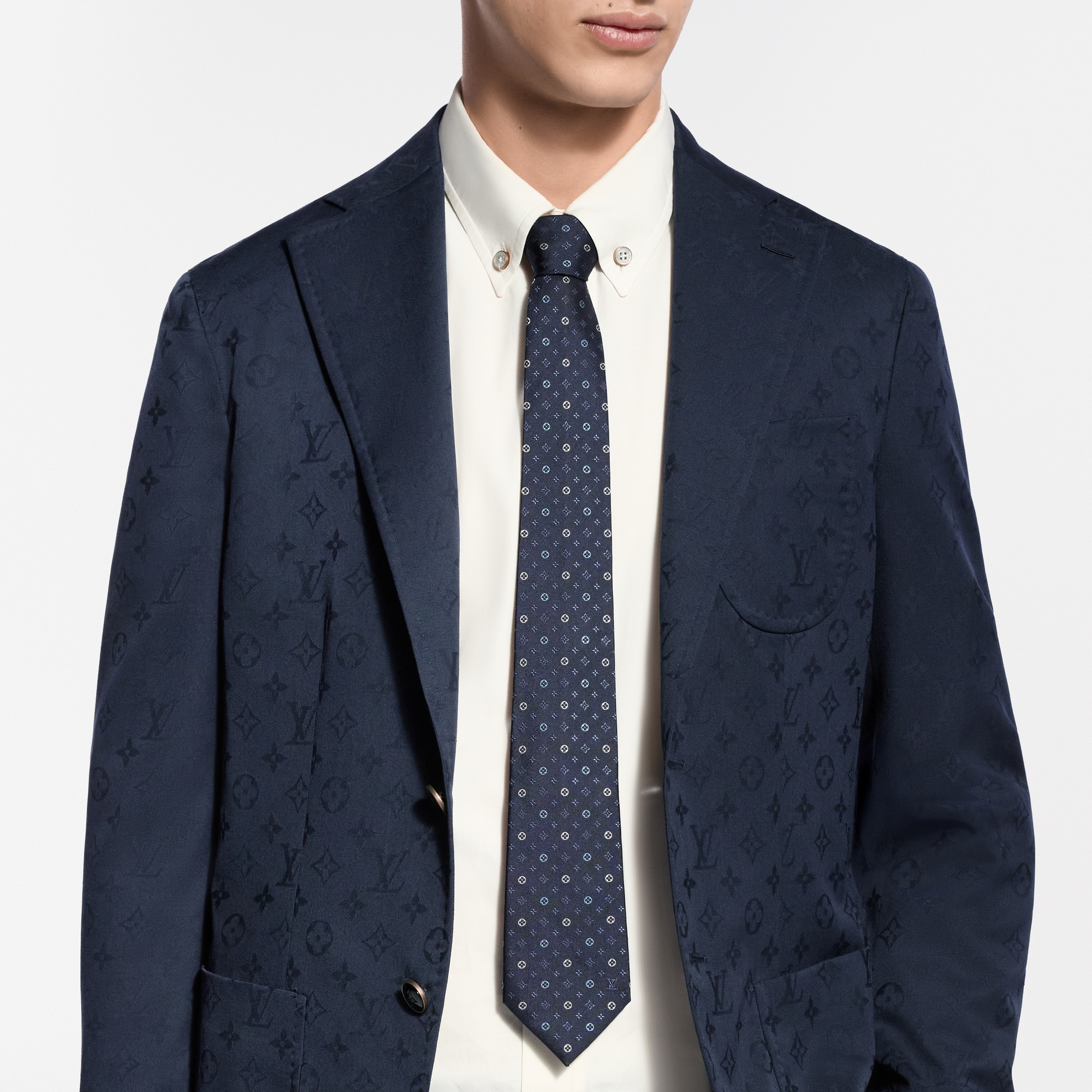 Monogram Flower Tie S00 - Men - Accessories | LOUIS VUITTON ®